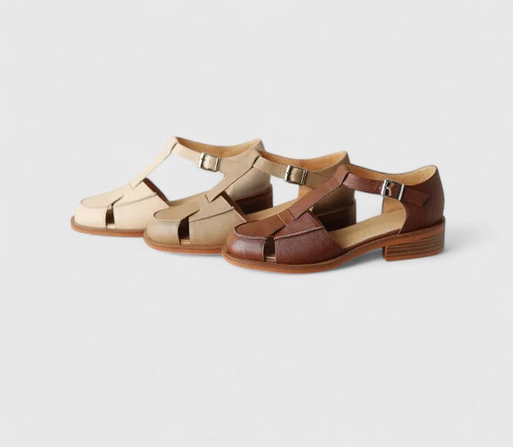 Cassandra | Orthopedic T-Strap Shoes