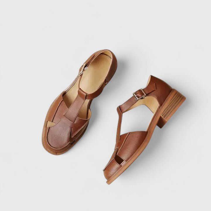Cassandra | Orthopedic T-Strap Shoes