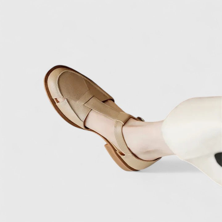 Cassandra | Orthopedic T-Strap Shoes