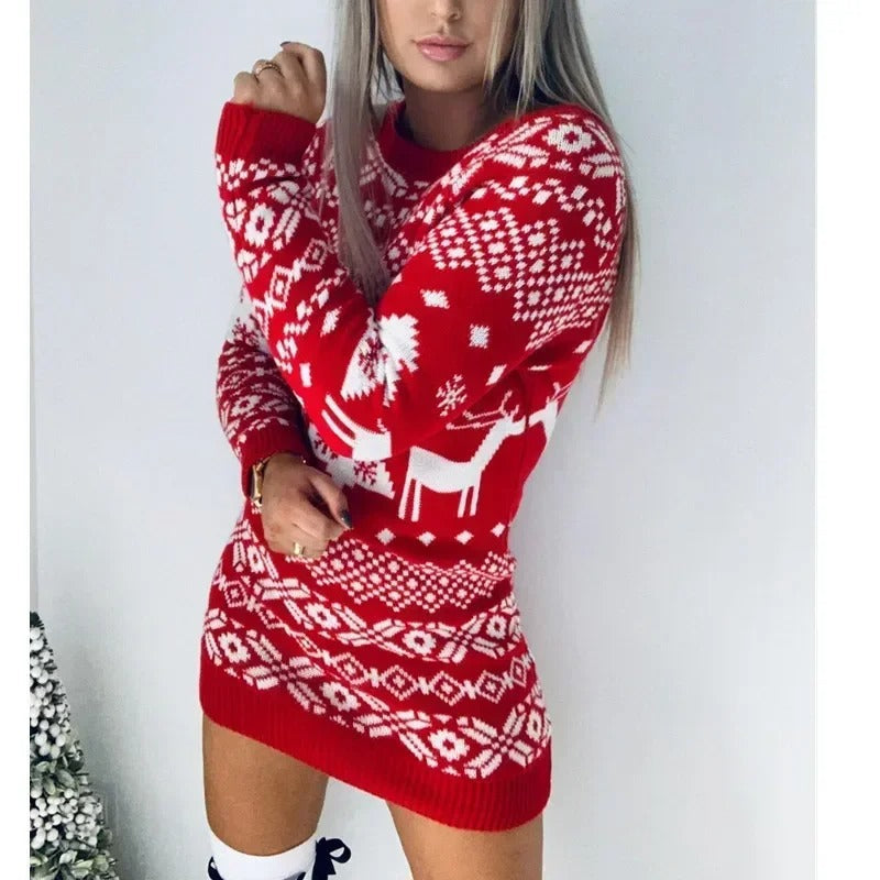 Jana® | Cozy knitted dress for women