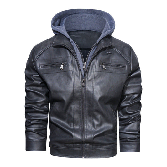 Don | Men's Hooded Bomber Jacket