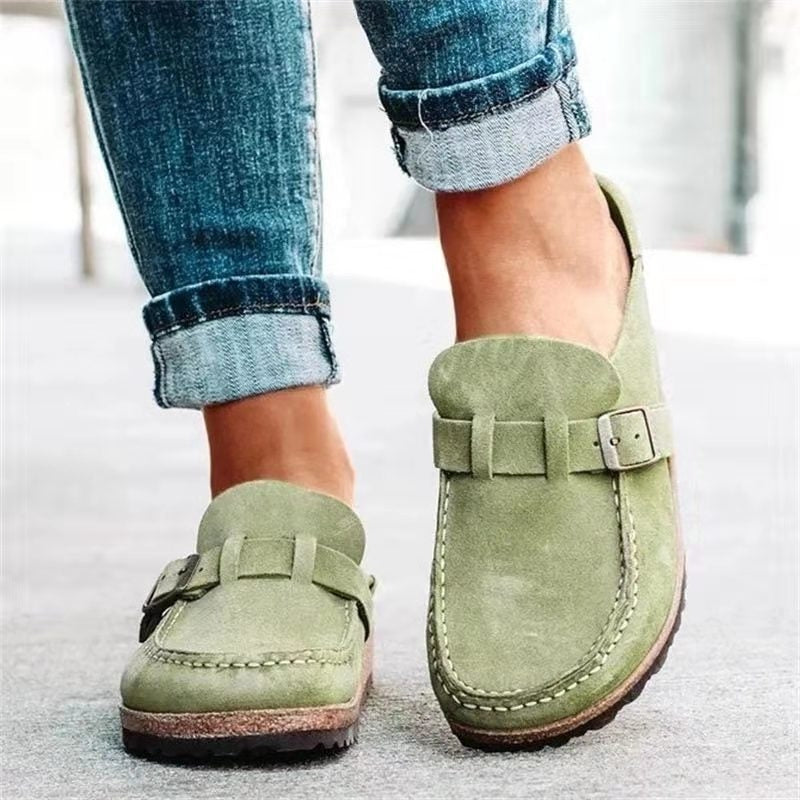 June | Orthopedic Buckle Mules