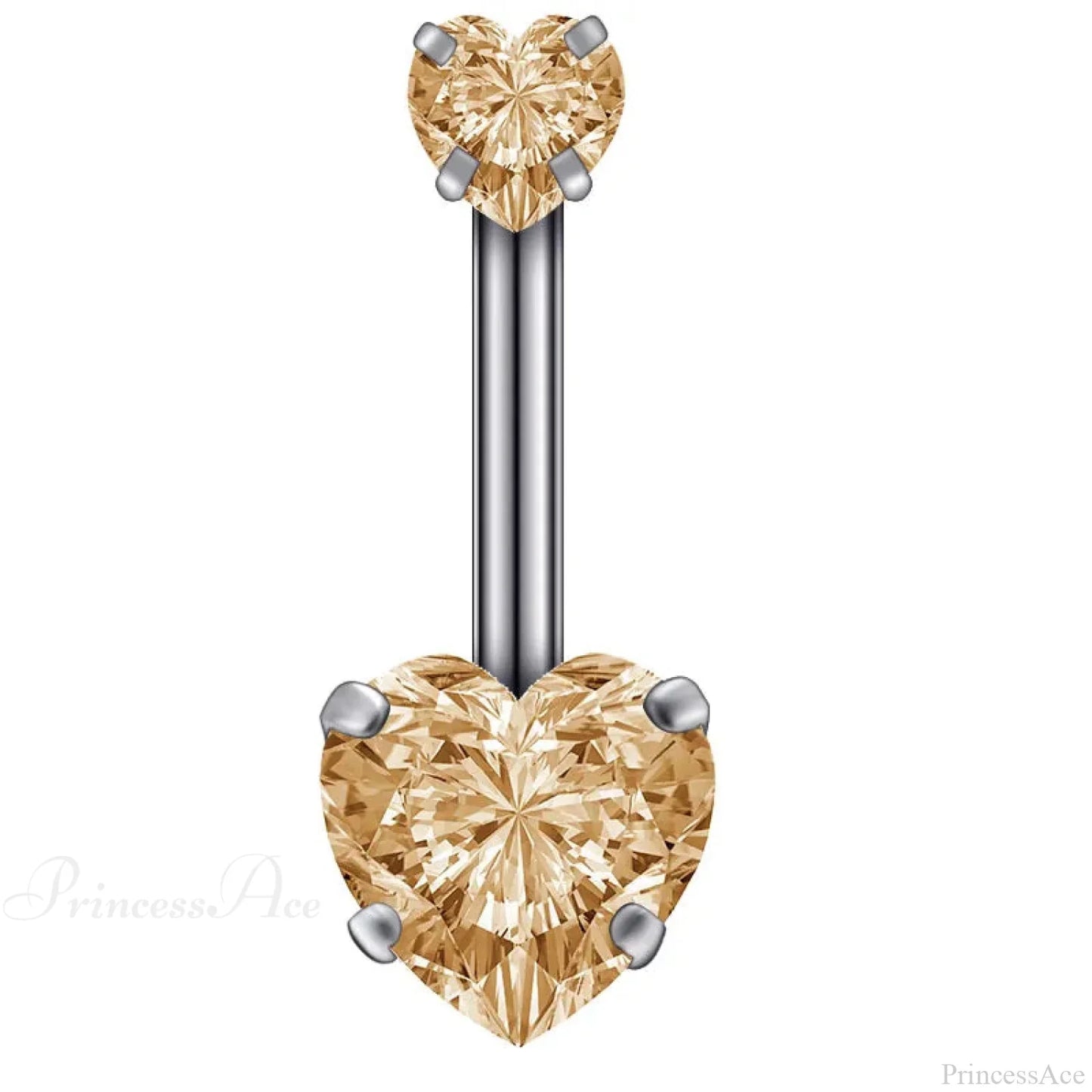 Clear Circular Medieval Surgical Belly Ring