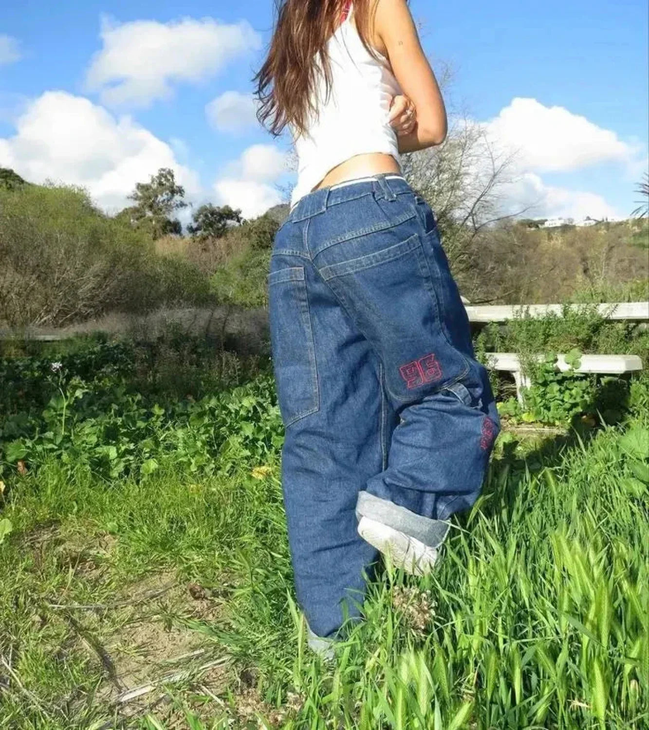 Complete Published Gothic Hip Hop Loose Pant