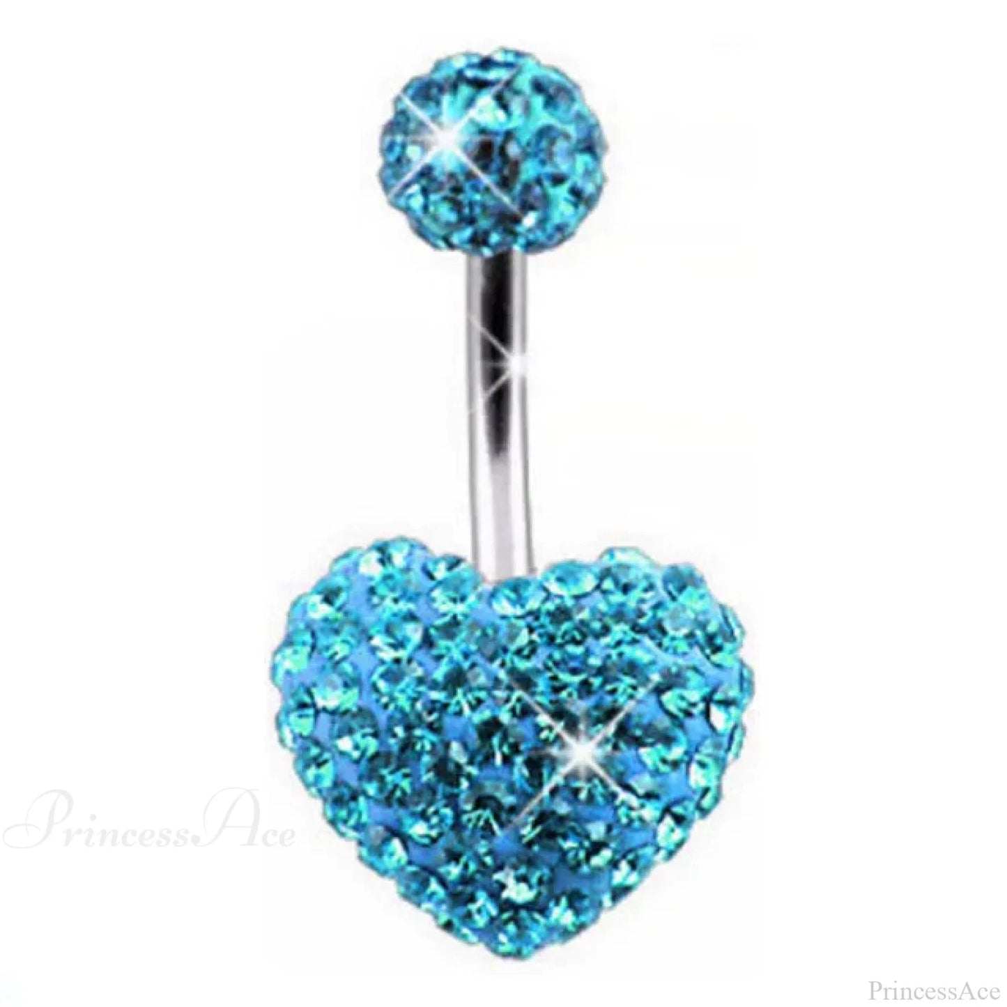 Crystal Dangle Gothic Belly Ring