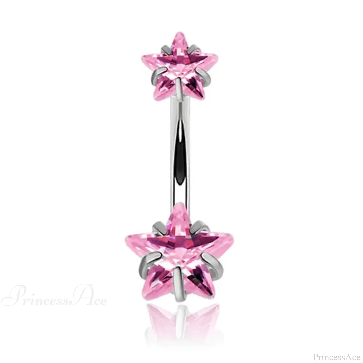 Crystal Dangle Gothic Belly Ring