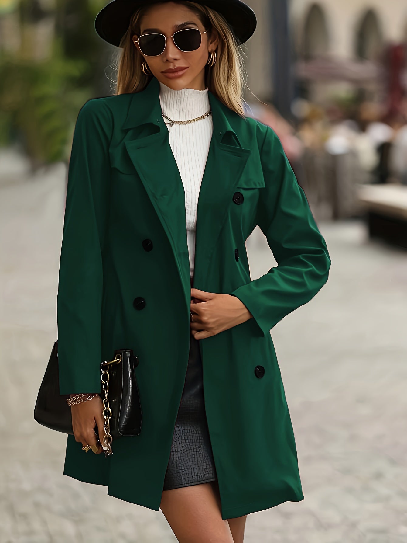 Bonifacia | Elegant winter trench coat for women