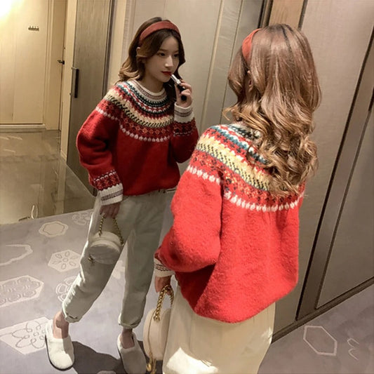 Leonor | Festive Christmas sweater for women