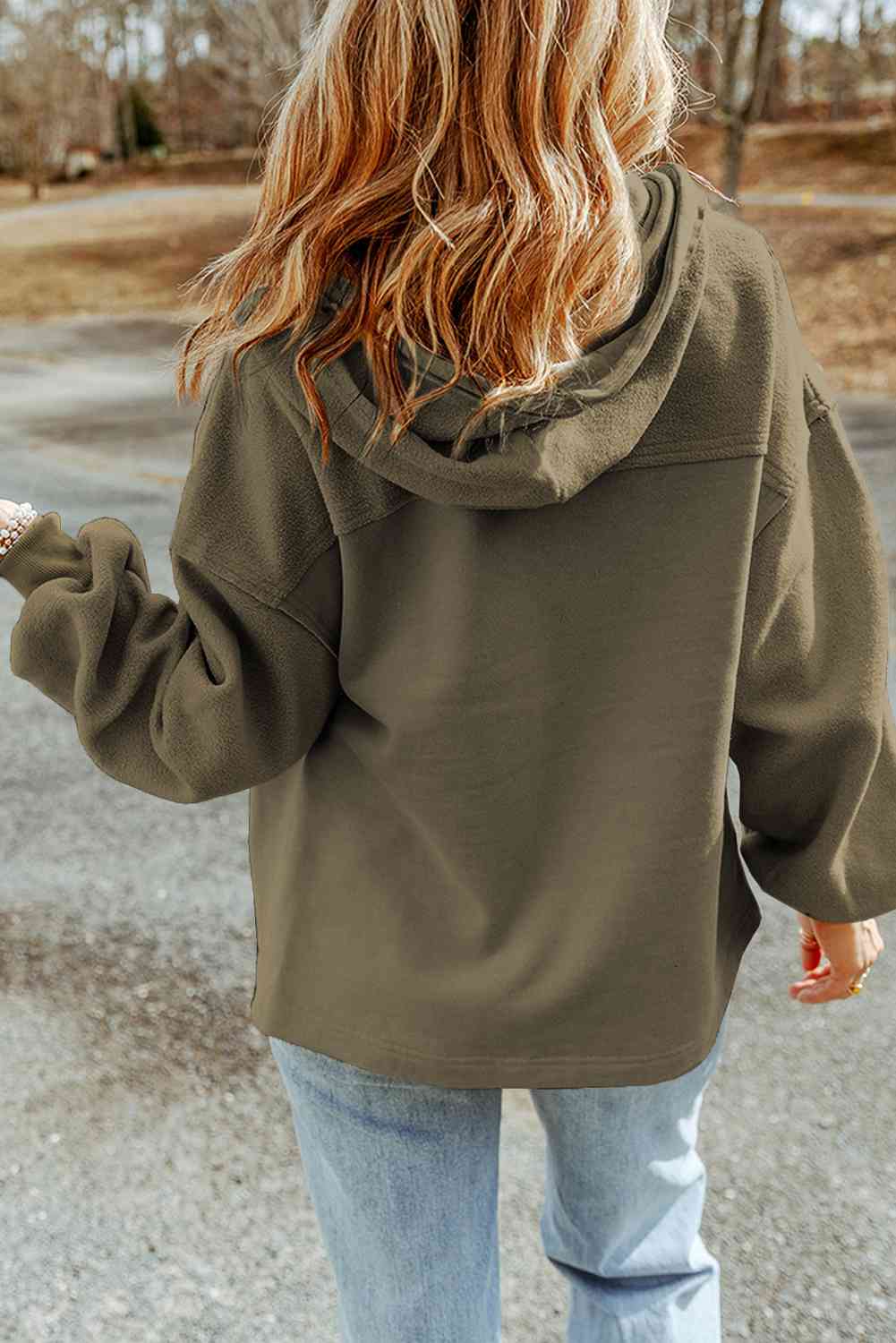 Hana | Jacket with zip, hood and drawstring