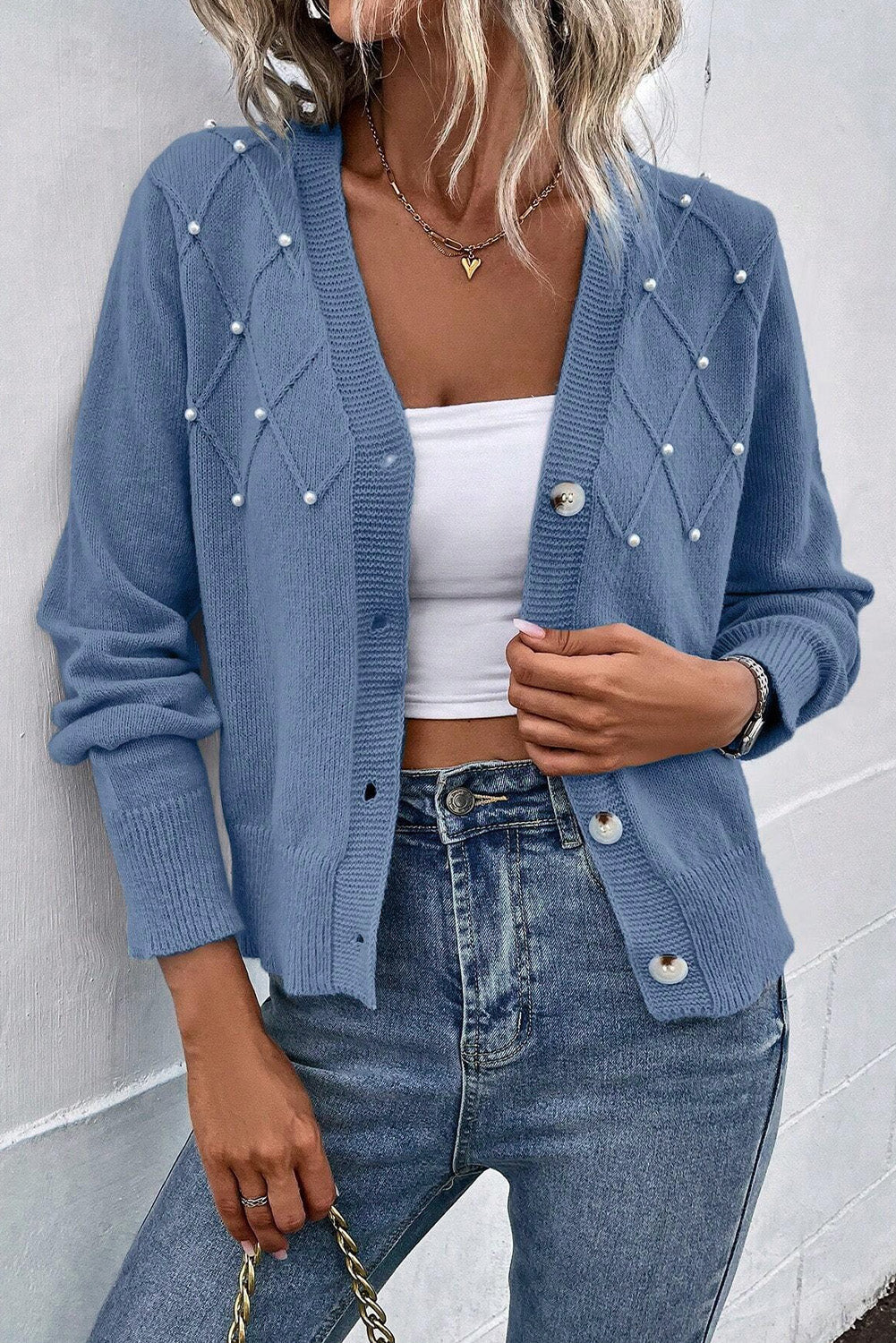 Maite | Effortless and classy winter cardigan