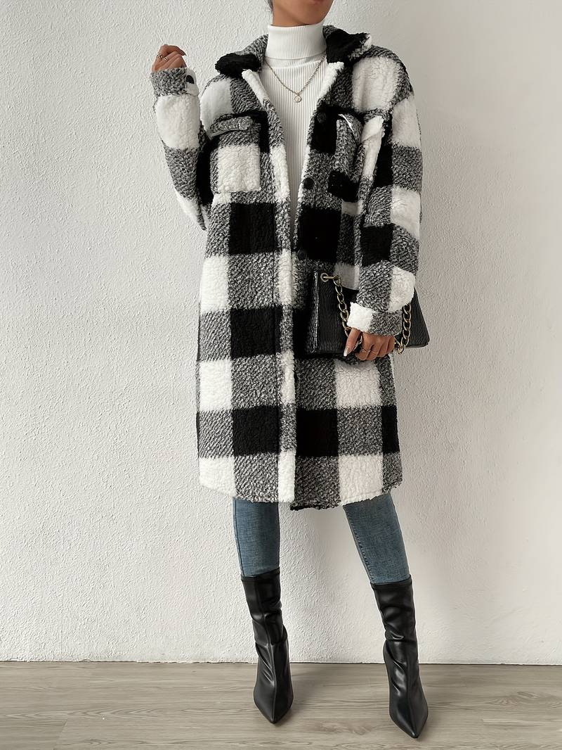 Bianca| Fashionable and minimalist winter coat