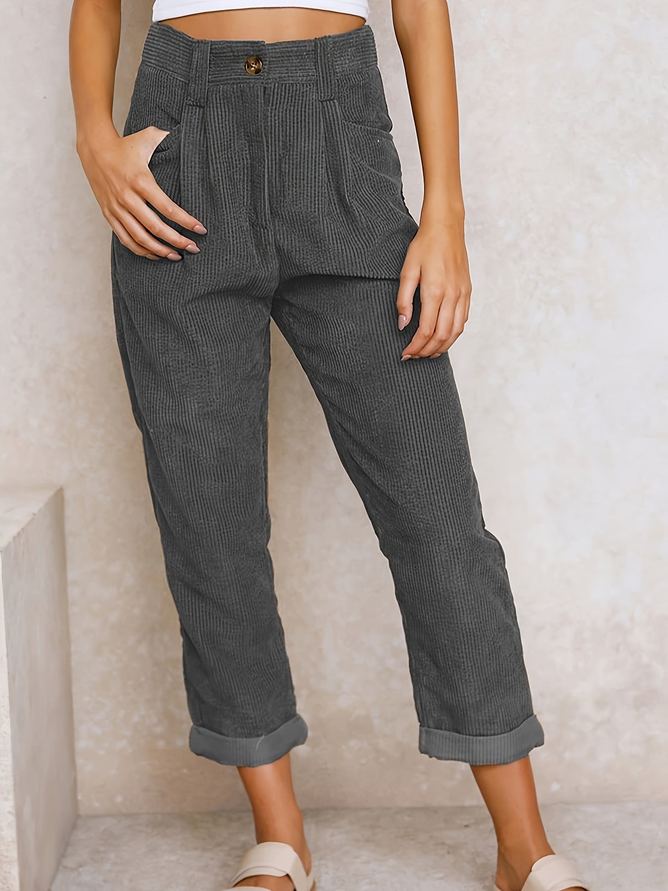 Francisca® | Casual women's high-waisted pants