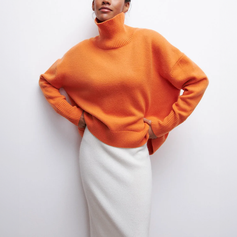 Glenda | Knitted turtleneck sweater