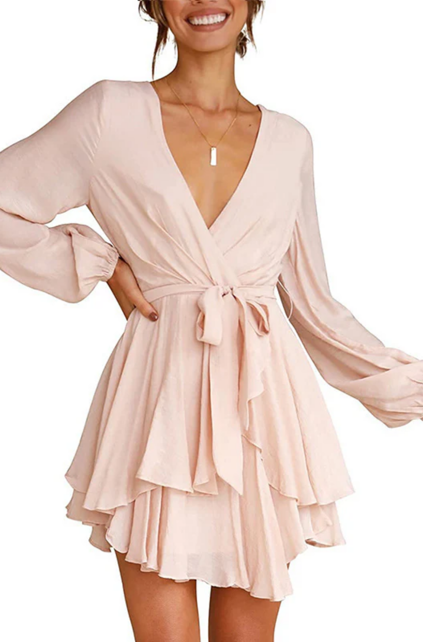 Natalia® | Summer Wrap Mini Dress