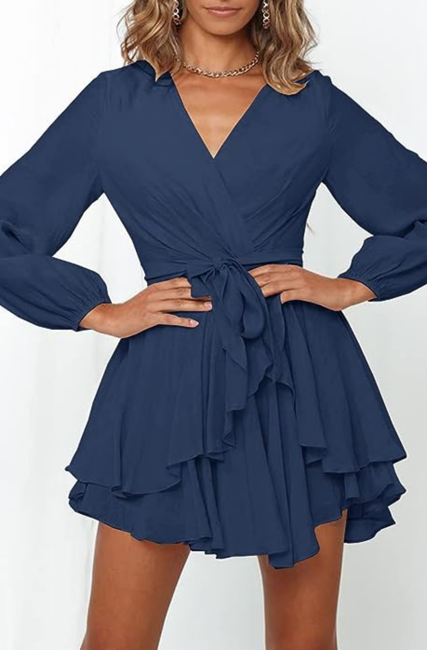 Natalia® | Summer Wrap Mini Dress