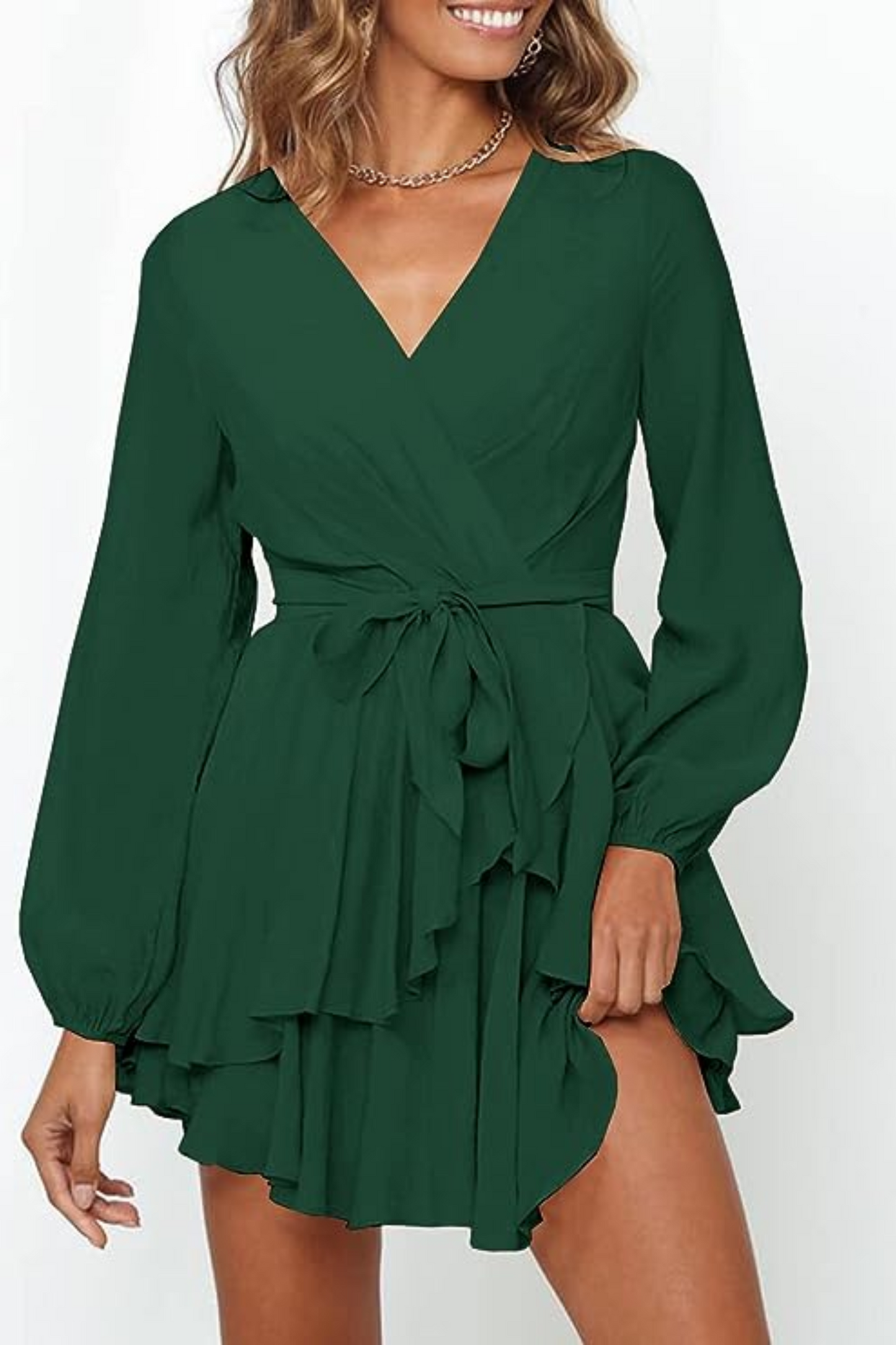 Natalia® | Summer Wrap Mini Dress