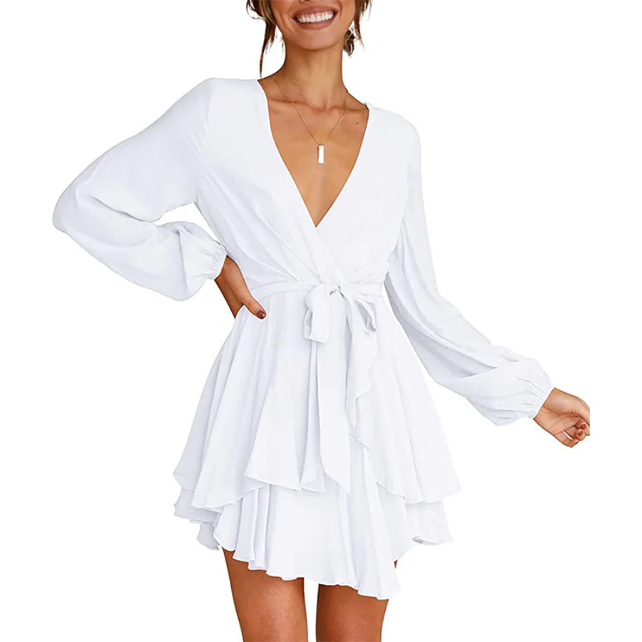 Natalia® | Summer Wrap Mini Dress