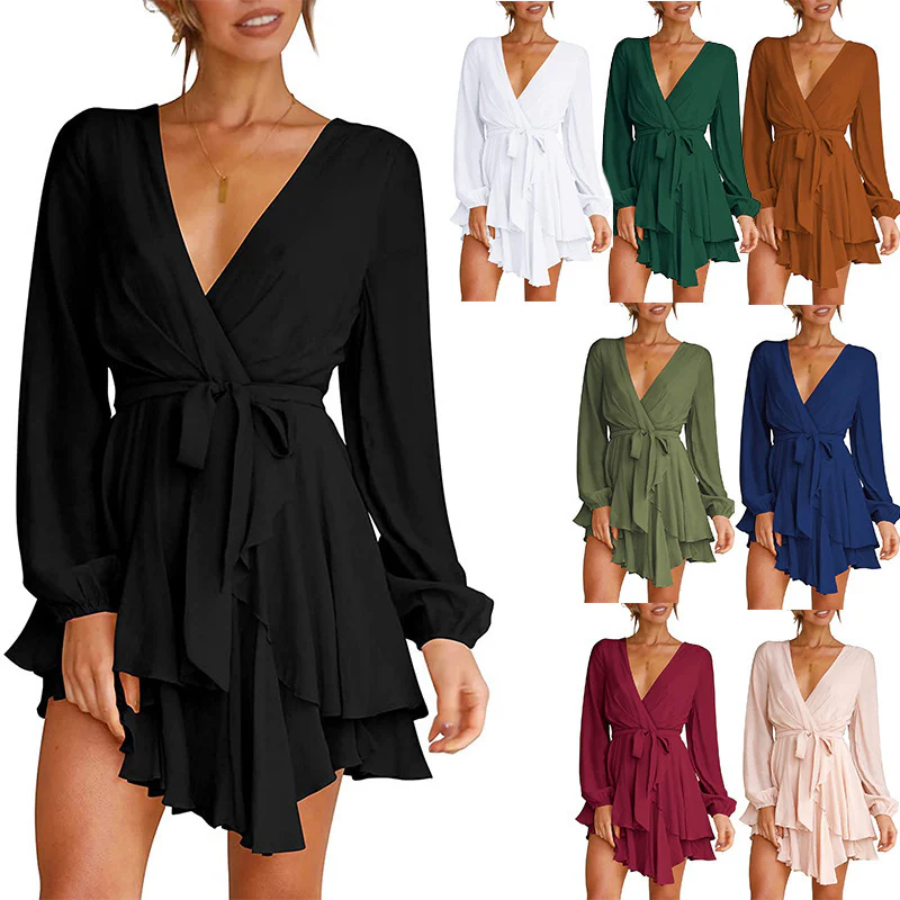 Johana® | Summer Wrap Mini Dress