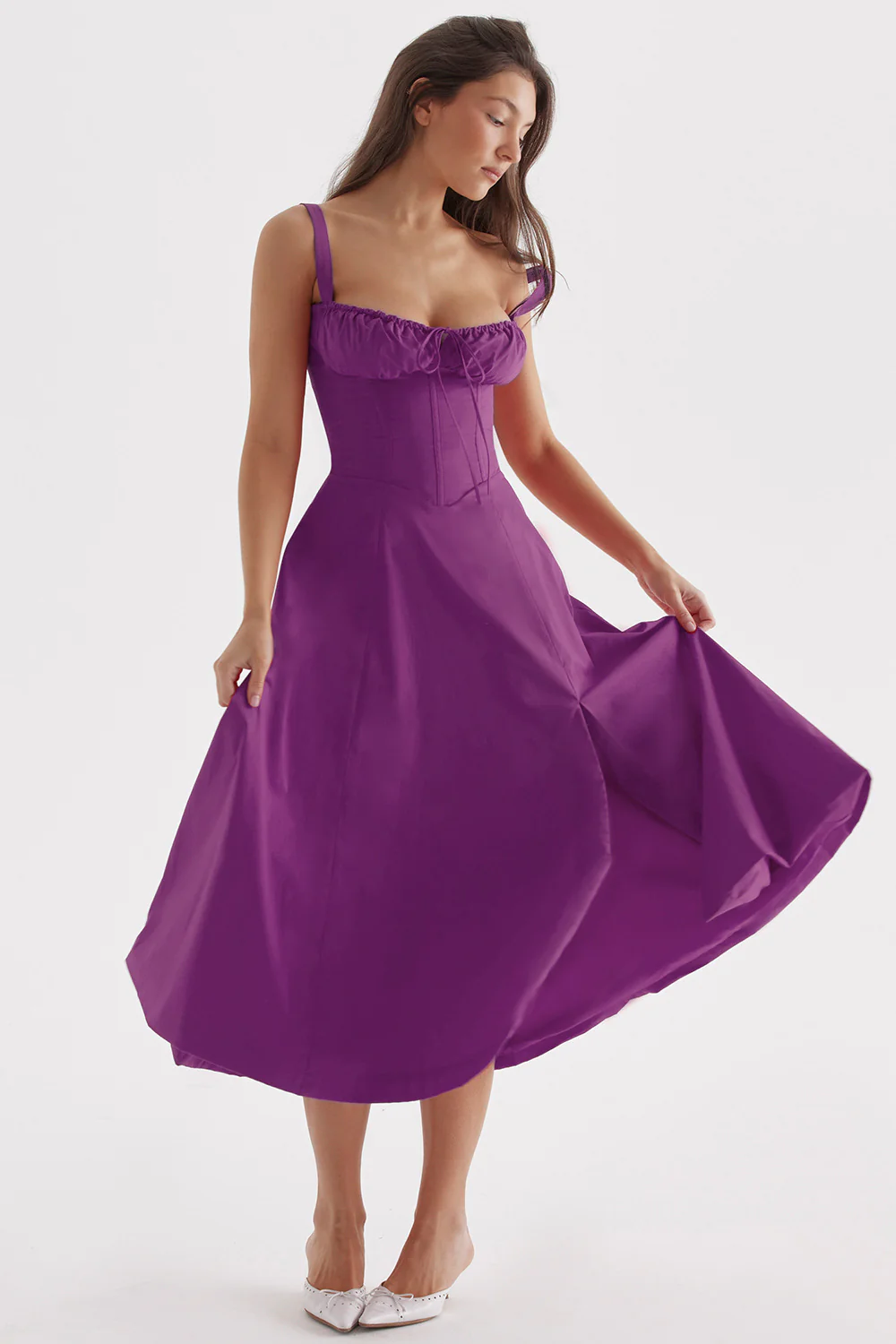 Flor® | Women'S Long Summer Dress Midi