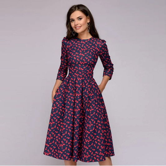 Karen® | Vintage Party Dress Midi