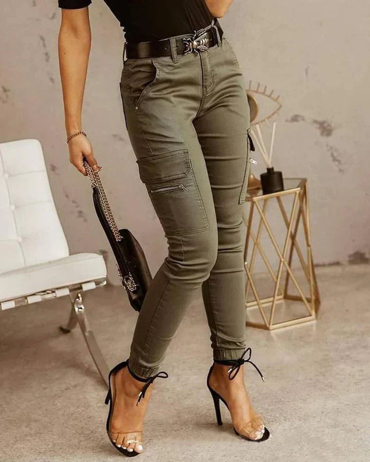 Bee® | High-Waisted Cargo-Pant