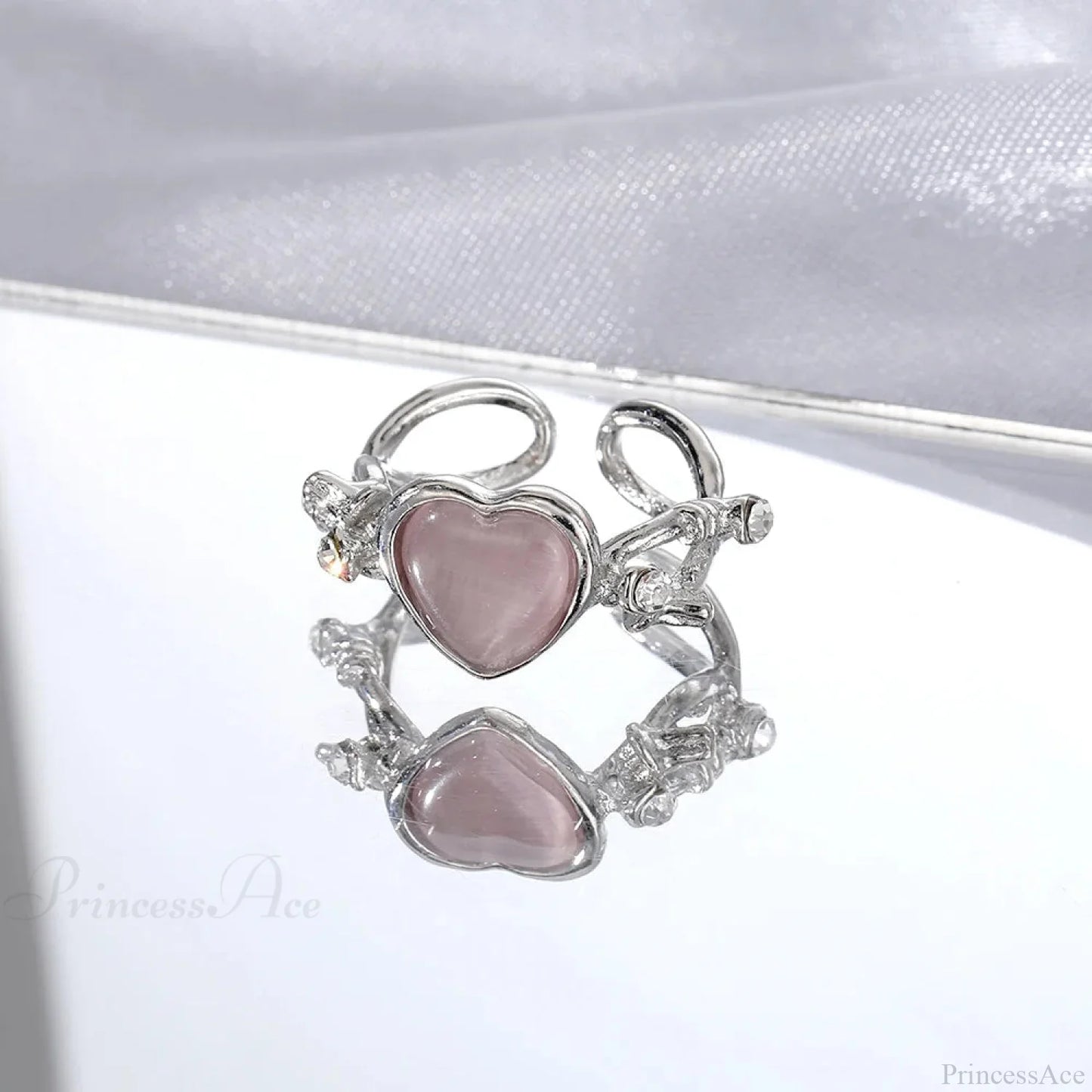 Dark Animal Butterfly Zircon Star Ring