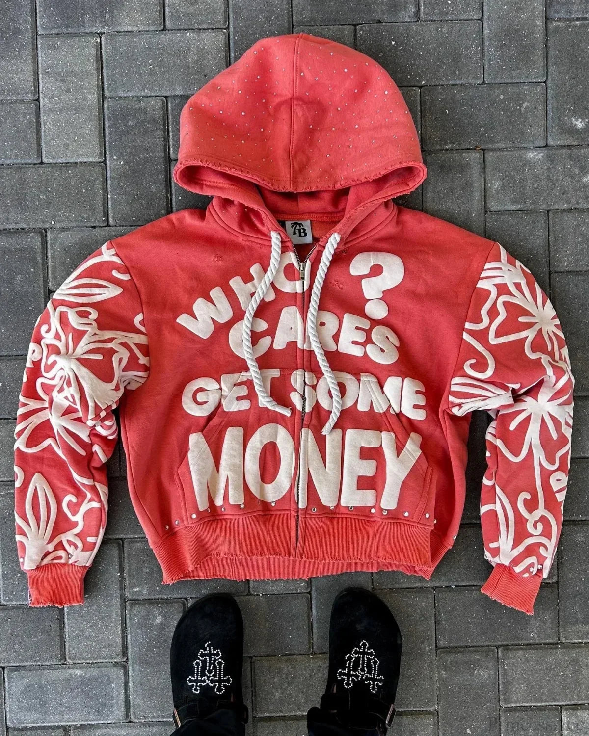 Dark Star Alphabet Zip Hoodie
