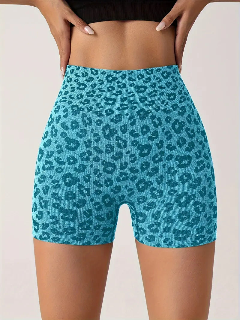 Livia® | Seamless Leopard Print Shorts