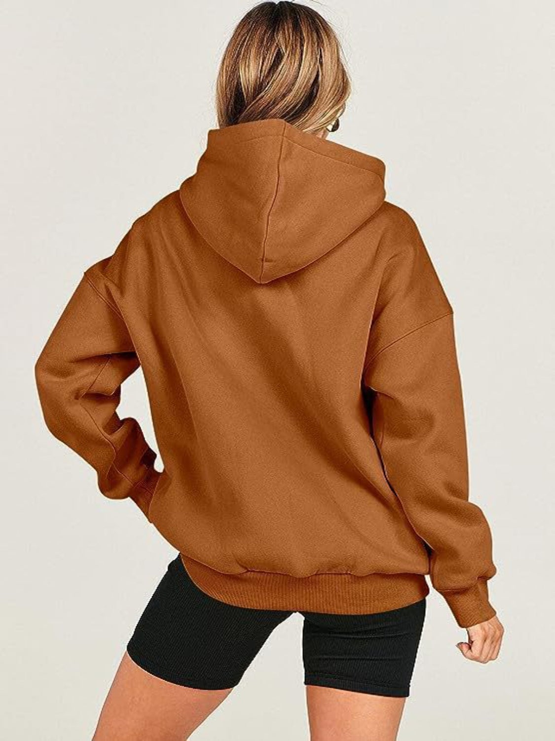 Monica | Long-sleeved hoodie with dropped shoulders