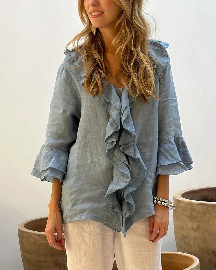Anneliese® | Stylish Ruffle Blouse