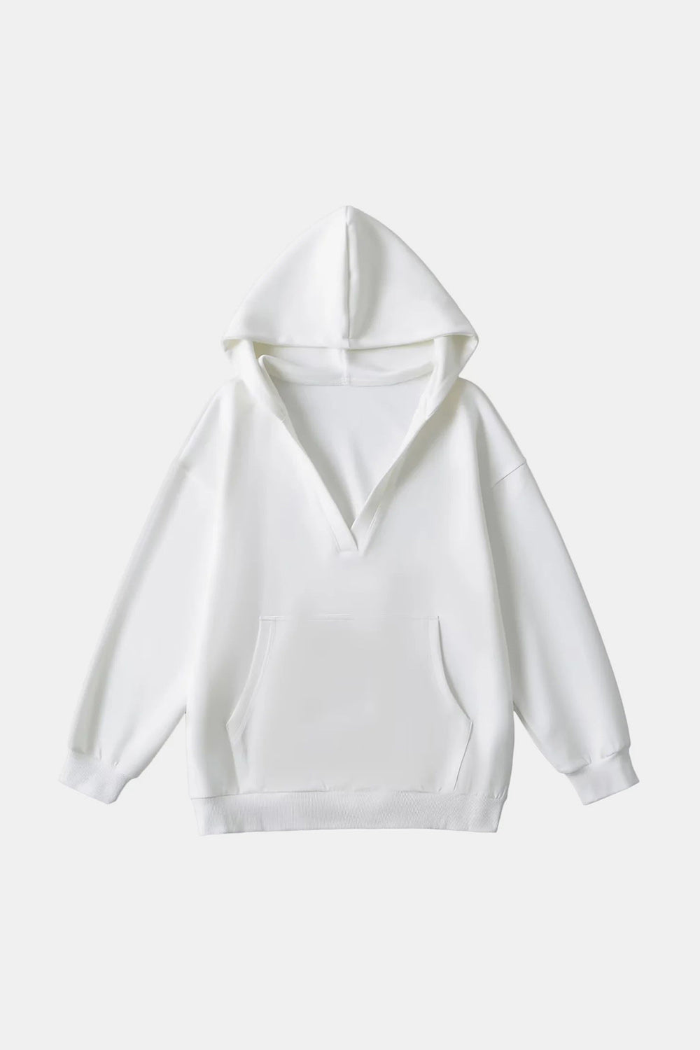 Bernadette | Basic Bae Air Scuba long sleeve hoodie with kangaroo pocket