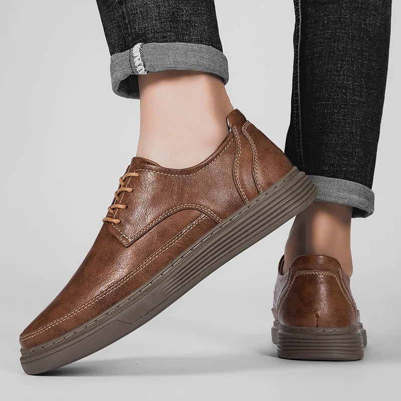 Canton Leather Dress Sneaker