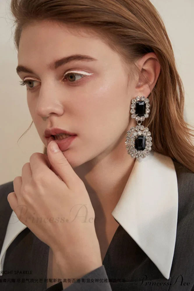 Dimond Elegant Dangle Earrings