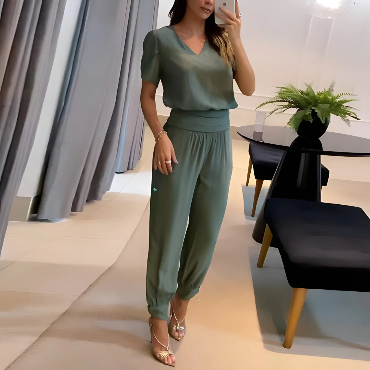 Kara® | Blouse And Pants Set