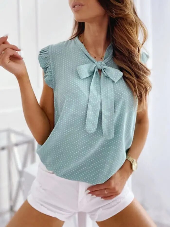 Nayla® | Tie Bow Blouse