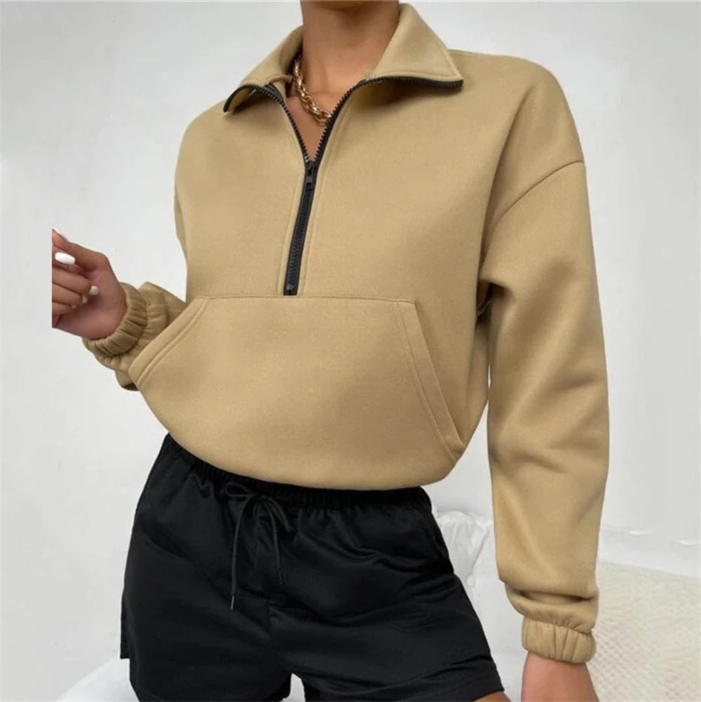 Lucía | Women's half zip sweater