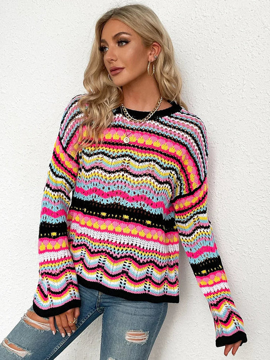 Lya | Crochet sweater for women