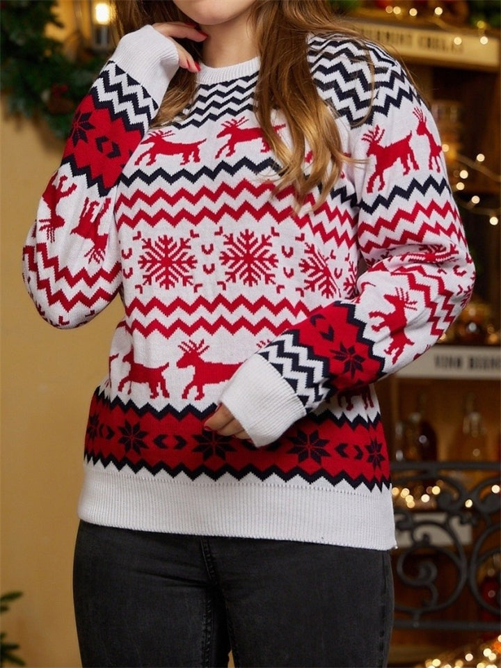 Felicidad | Festive reindeer sweater for the holidays