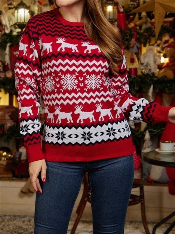 Felicidad | Festive reindeer sweater for the holidays