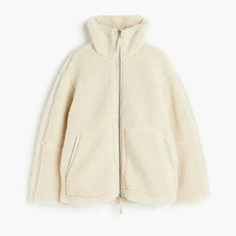 Estela | Cozy cotton teddy jacket