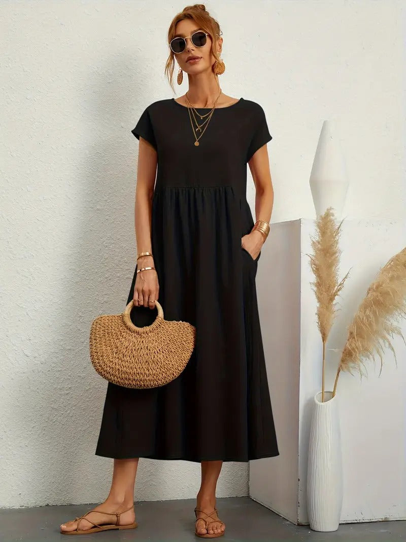 Rosetta® | Long Bell-Shaped Dress