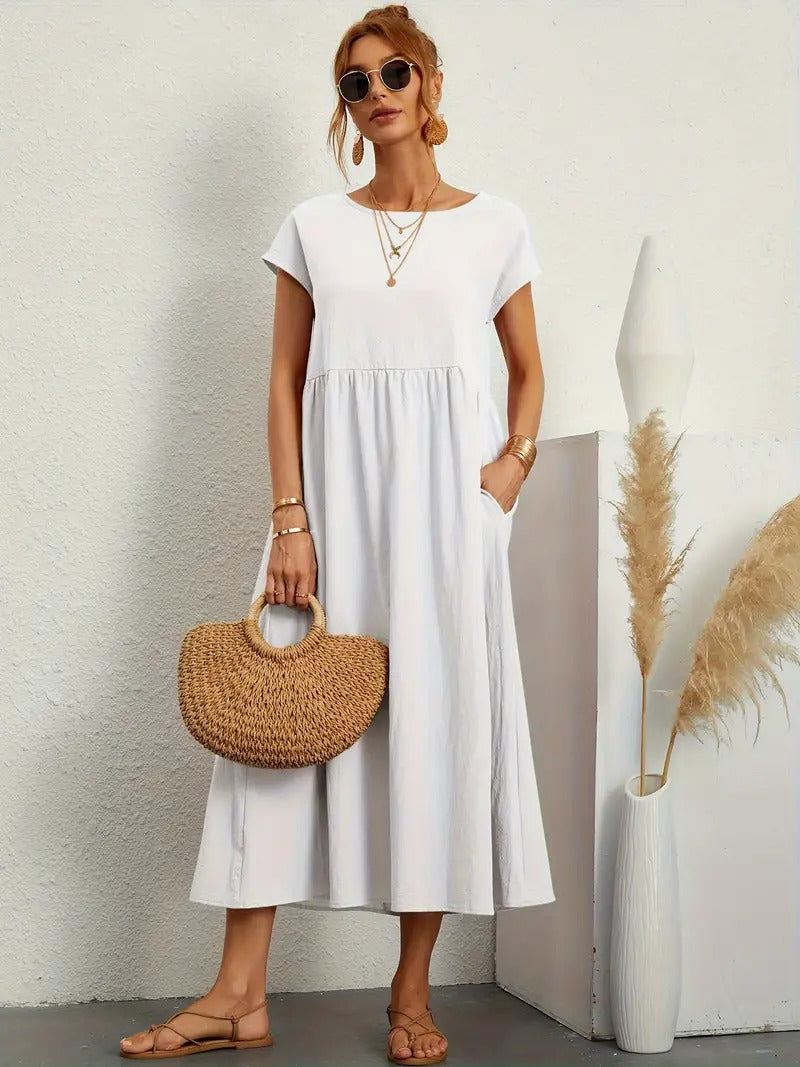 Rosetta® | Long Bell-Shaped Dress