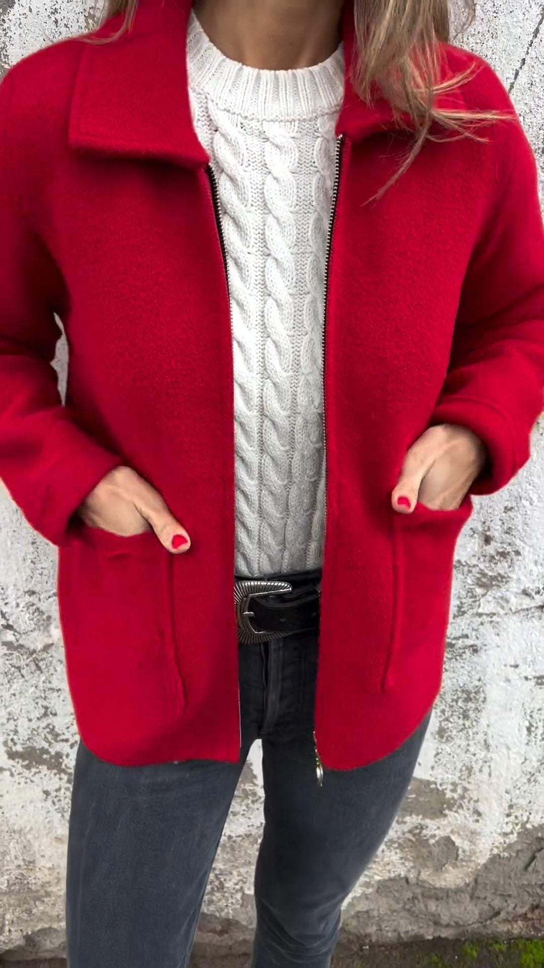 Johana | Cozy zip-up jacket