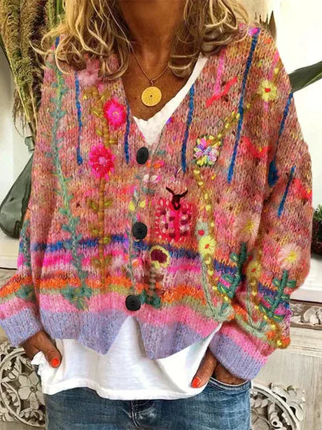 Liliana® | Cardigan retro for women