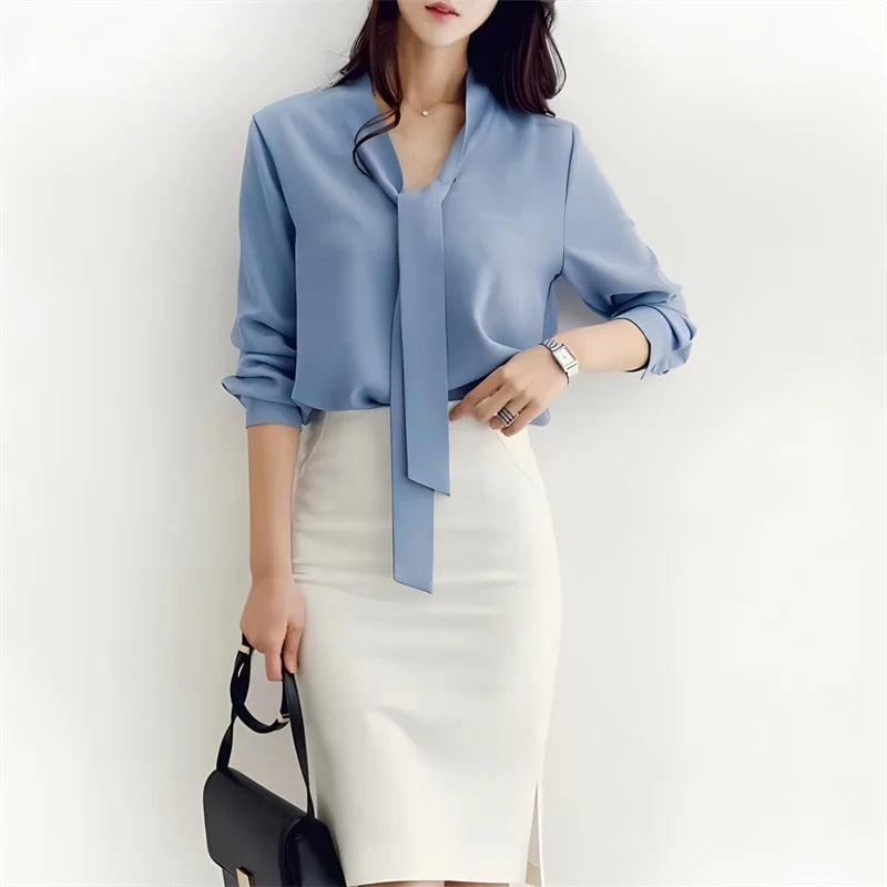 Paloma® | Long Sleeve Tie Bow