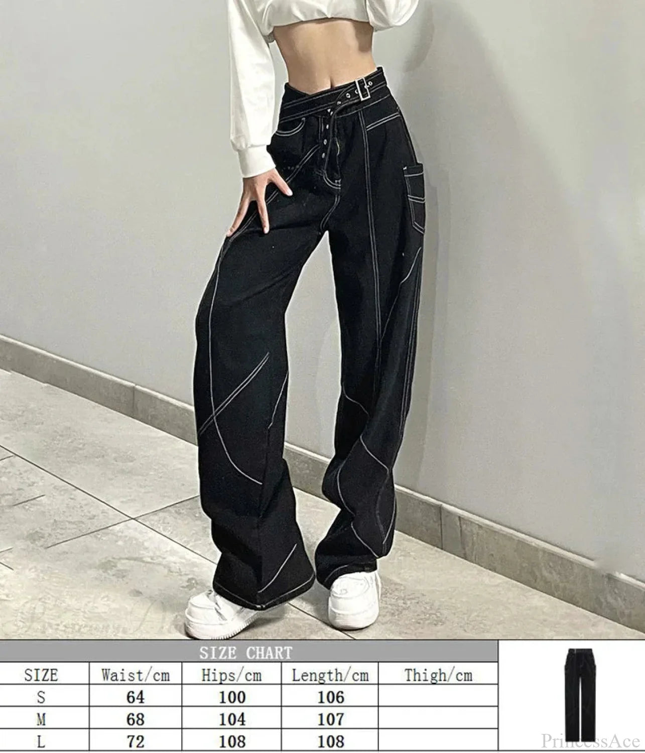 Dress Gothic Denim Rebel Pant