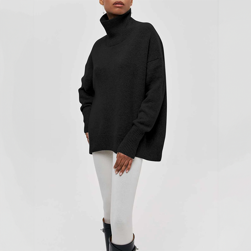 Glenda | Knitted turtleneck sweater