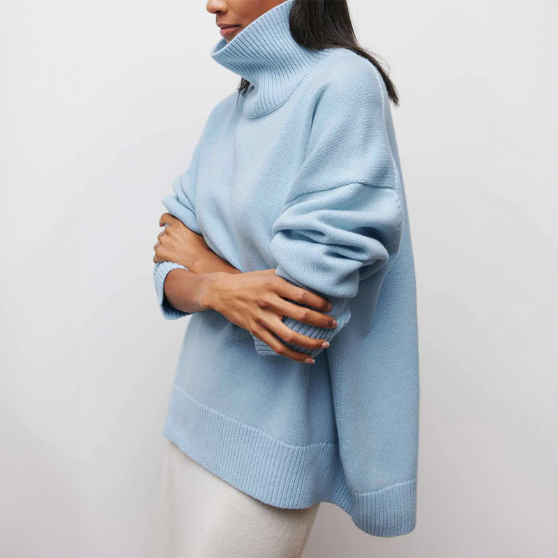 Glenda | Knitted turtleneck sweater