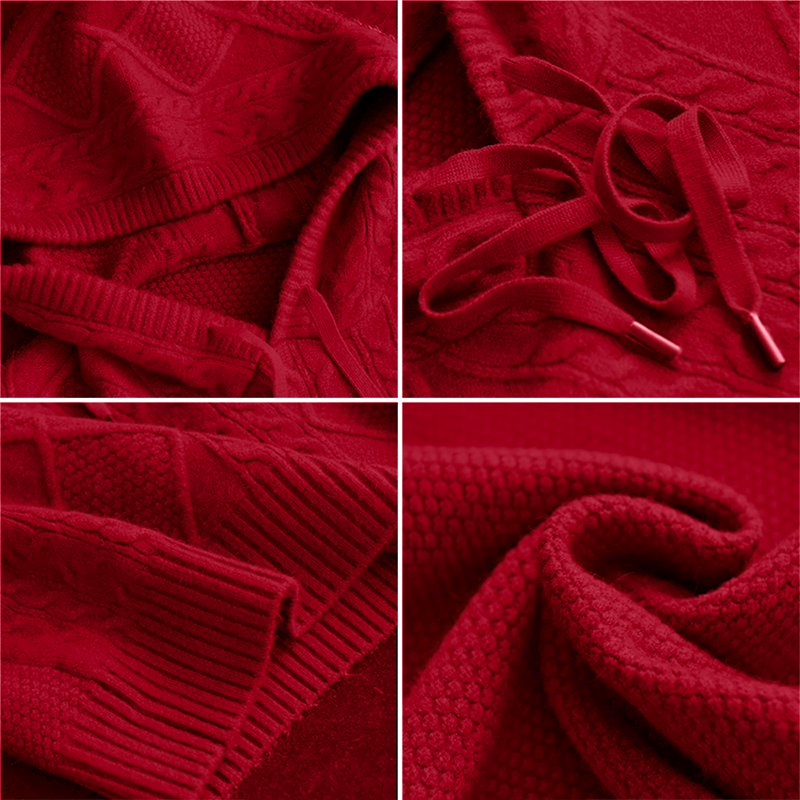 Aranza | Jacquard hoodie