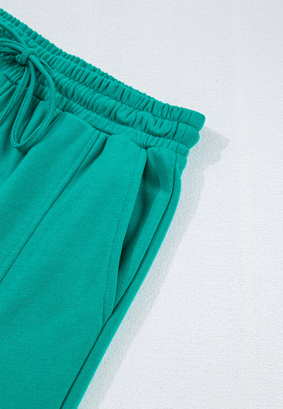 Berta | Complete set consisting of a long-sleeved crew-neck shirt and drawstring trousers